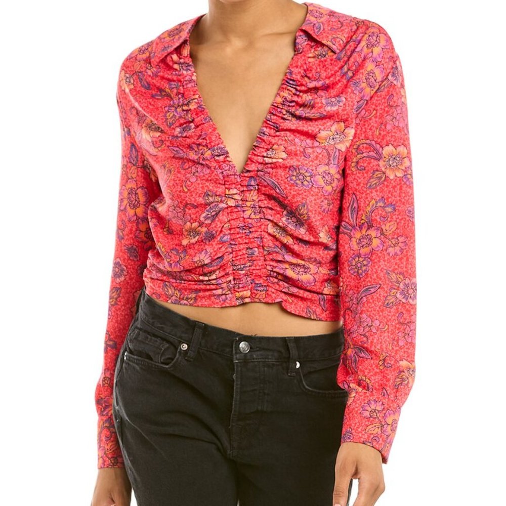 FREE PEOPLE I Got You Printed Top